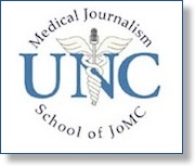 UNC Medical Journalism logo